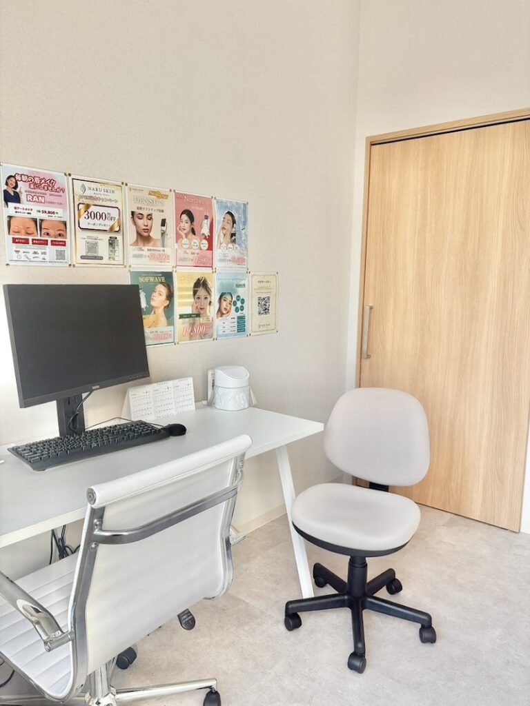 NARU SKIN Beauty Clinic の院内