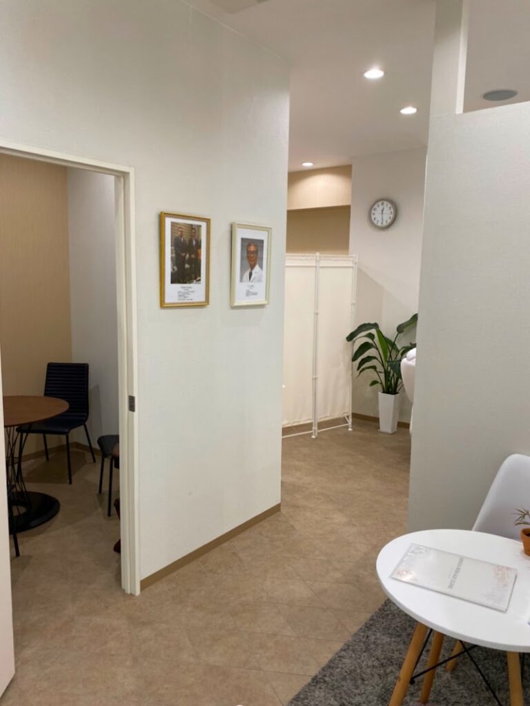 銀座ベレアージュクリニック の院内