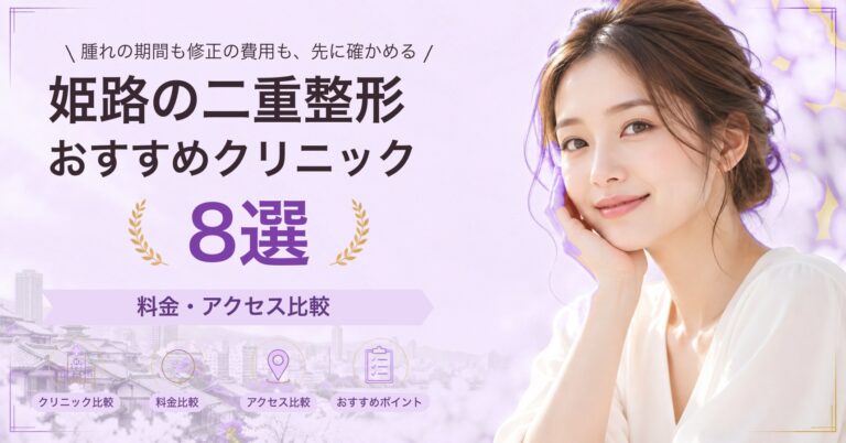 姫路でクマ取りが受けられるおすすめクリニック5選｜費用の目安と選び方