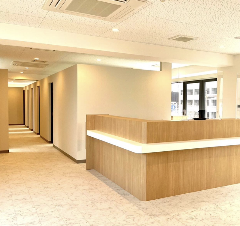 福岡唐人町駅前皮フ科 の院内