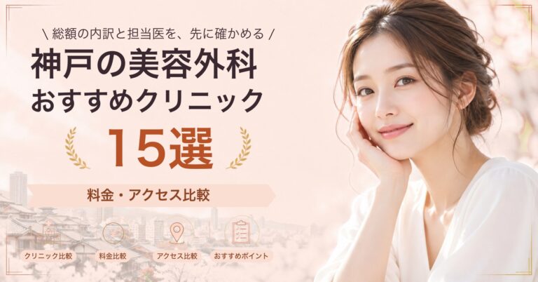 神戸でタトゥー除去が受けられるおすすめクリニック8選｜費用の目安と選び方