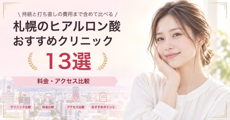 札幌で脂肪溶解注射が受けられるおすすめクリニック8選｜費用の目安と選び方